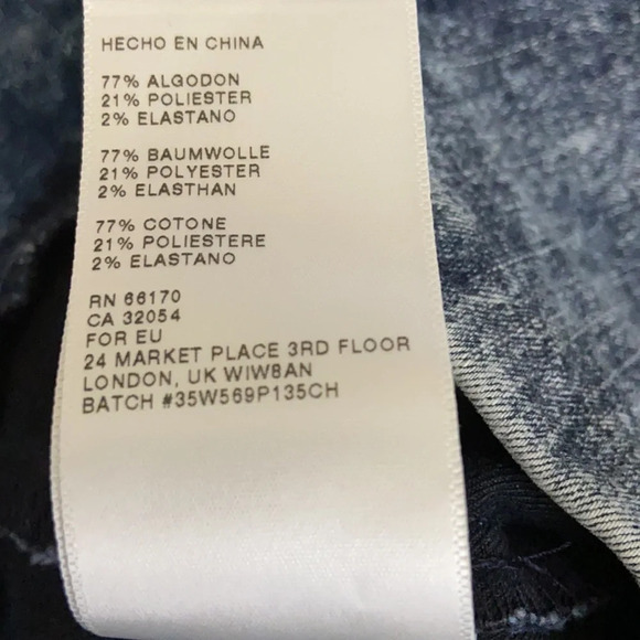 UO Silence + Noise Rosie Acid Washed Pinup Shorts - Picture 6 of 6